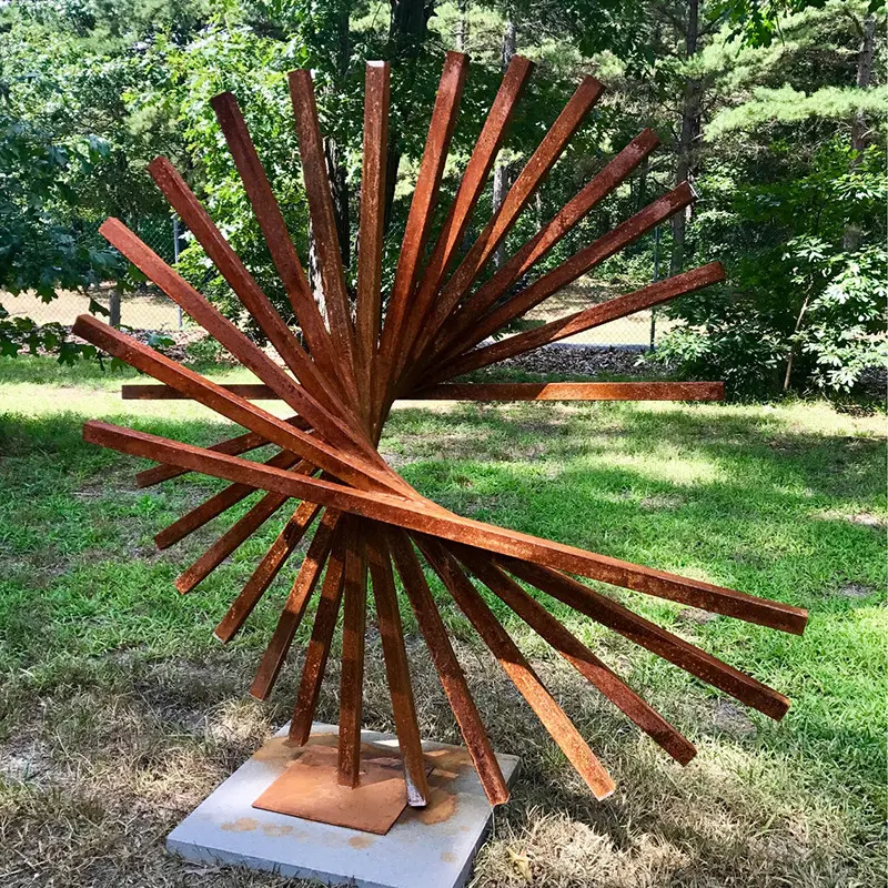 Corten Steel Modern Abstract Garden Art Sculpture