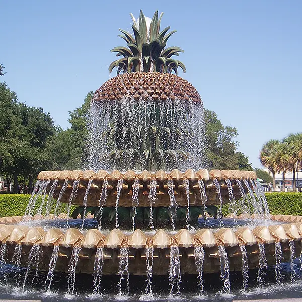 European style stone marble fountain sculpture