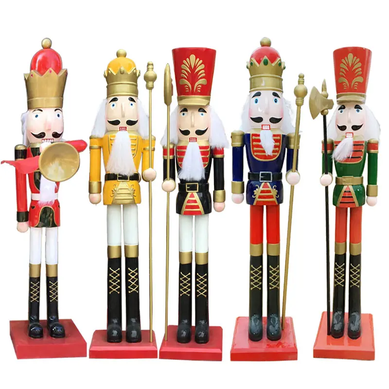 Fiberglass Life Size The Nutcracker Christmas Decorative Statues