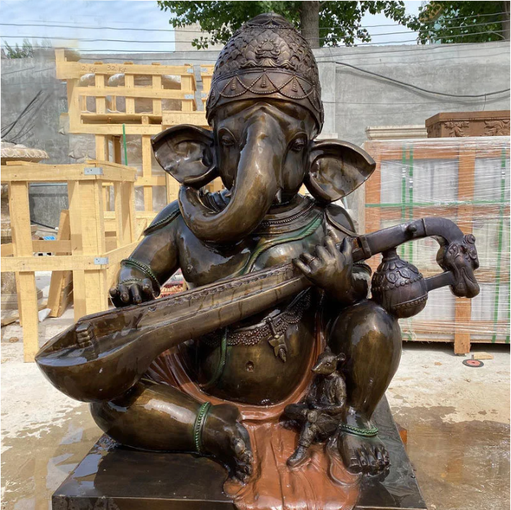 bronze ganesha statue (1)