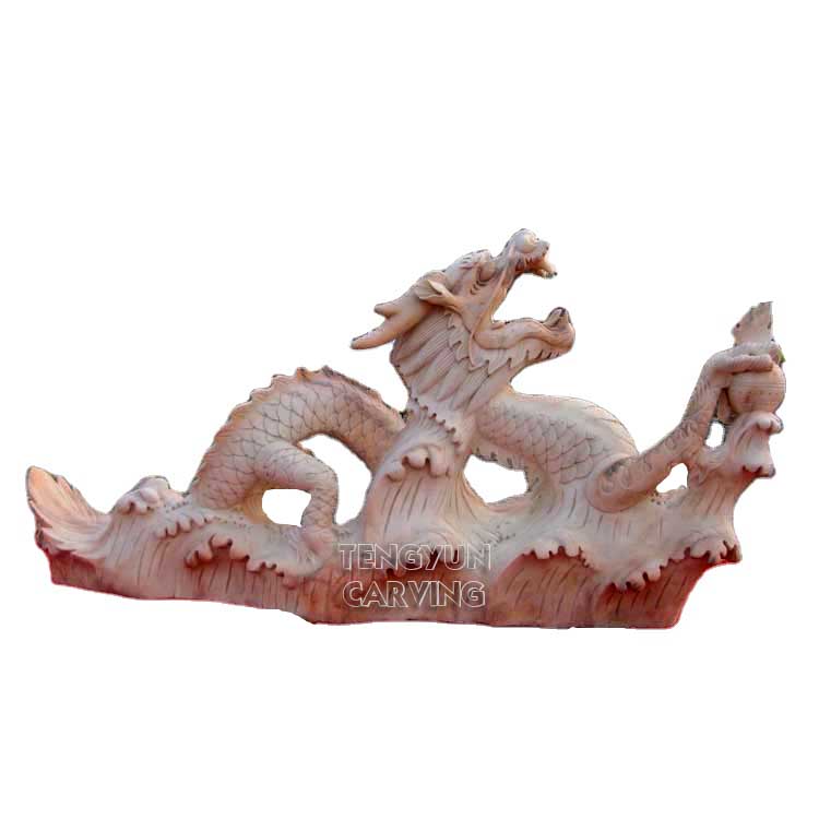 Chinese marble dragon sculpture (3)