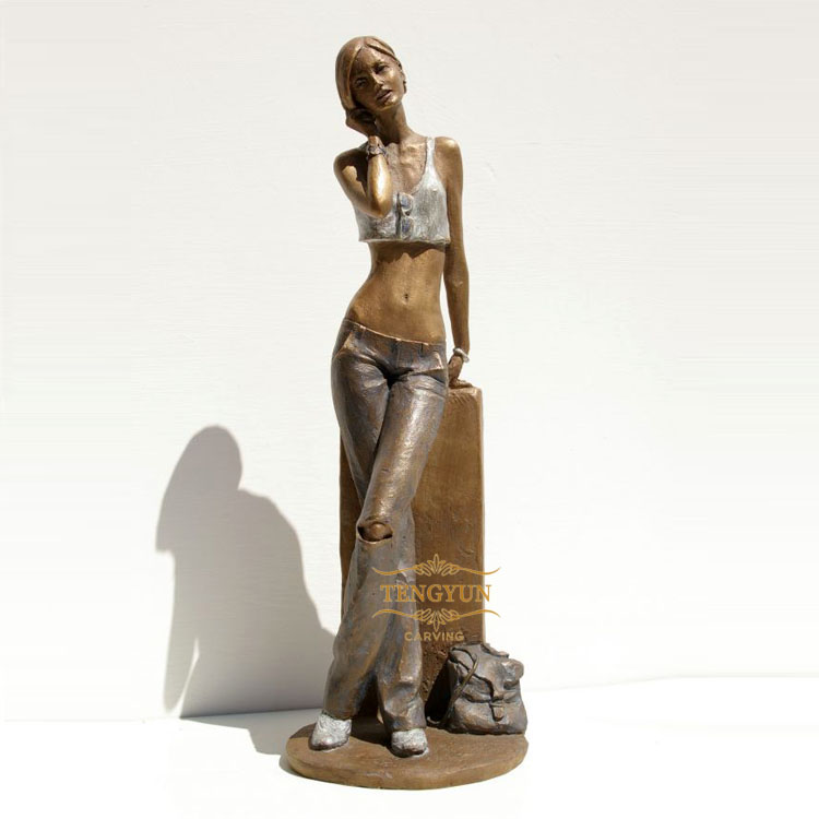 'Girl on Phone' by Vittorio Tessaro