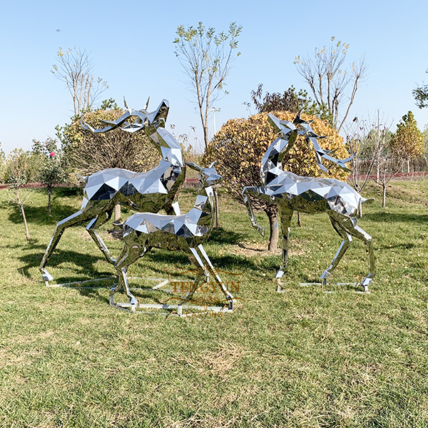 stainless steel deer