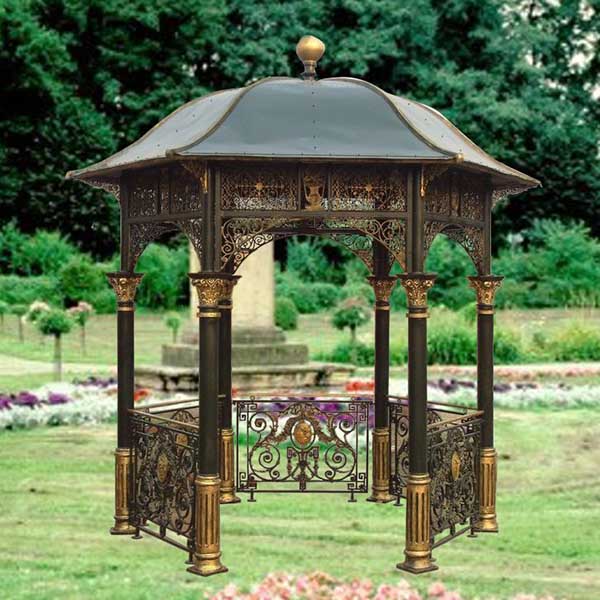 iron gazebo pergola