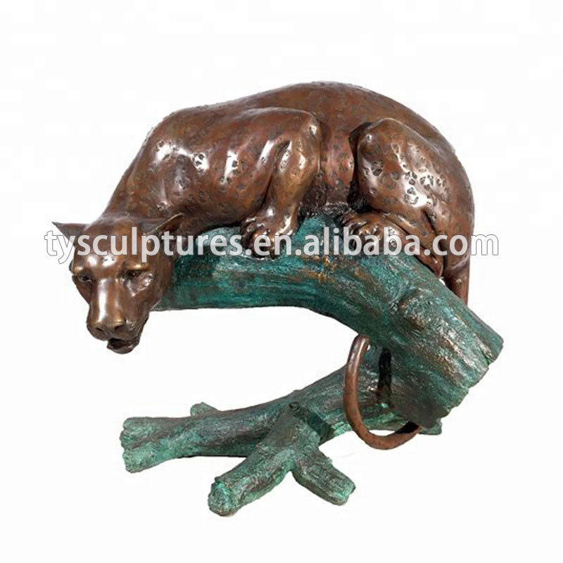 bronze cougar sculpture (1)