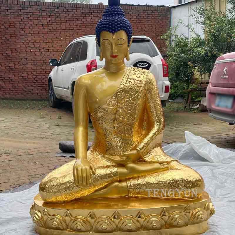 https://www.firststatue.com/decorative-life-size-gold-color-sit-buddha-sculpture-bronze-buddhist-sculpture-for-temple-product/
