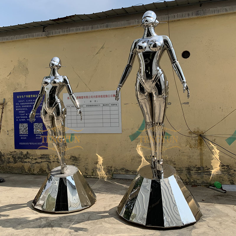 https://www.firststatue.com/garden-outdoor-decor-hajime-sorayama-design-stainless-steel-robot-statue-product/