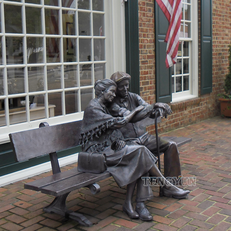 bronze love couple statues (6)