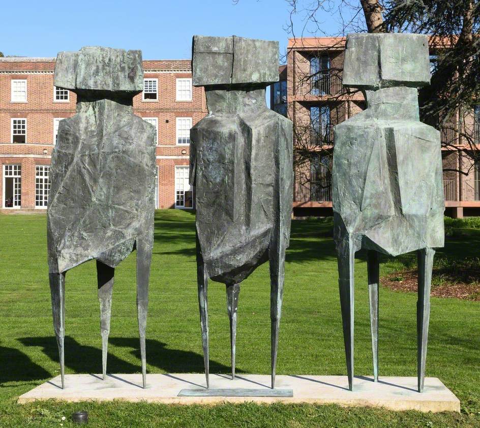 Chadwick, Lynn; The Watchers; University of Roehampton; http://www.artuk.org/artworks/the-watchers-266376