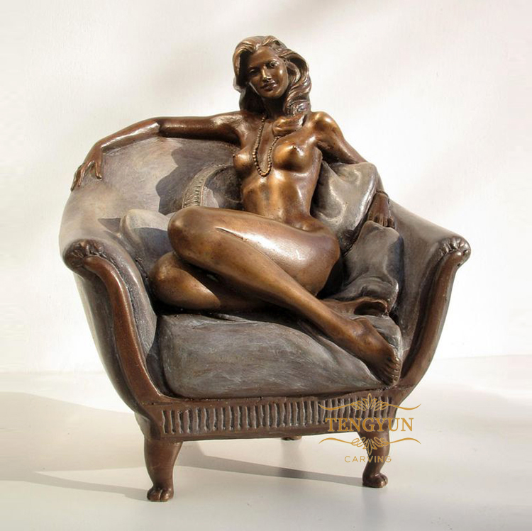 bronze nude woman sculpture (2)