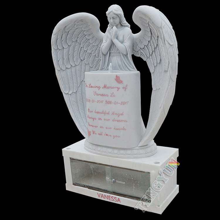 cemetery angel marble statue (5)