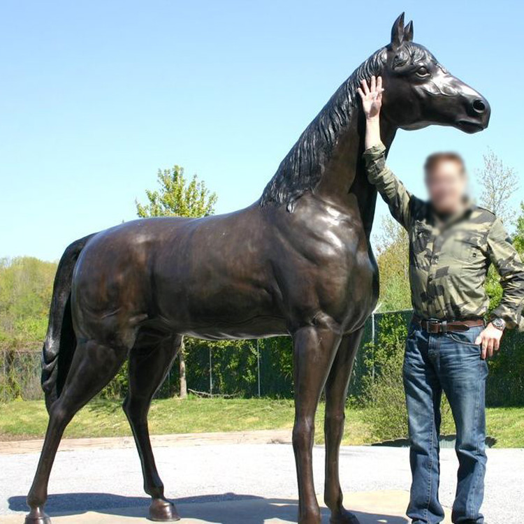 bronze running horse sculpture (22)