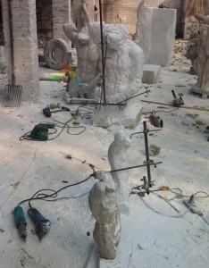 customized marble torso statue (1)