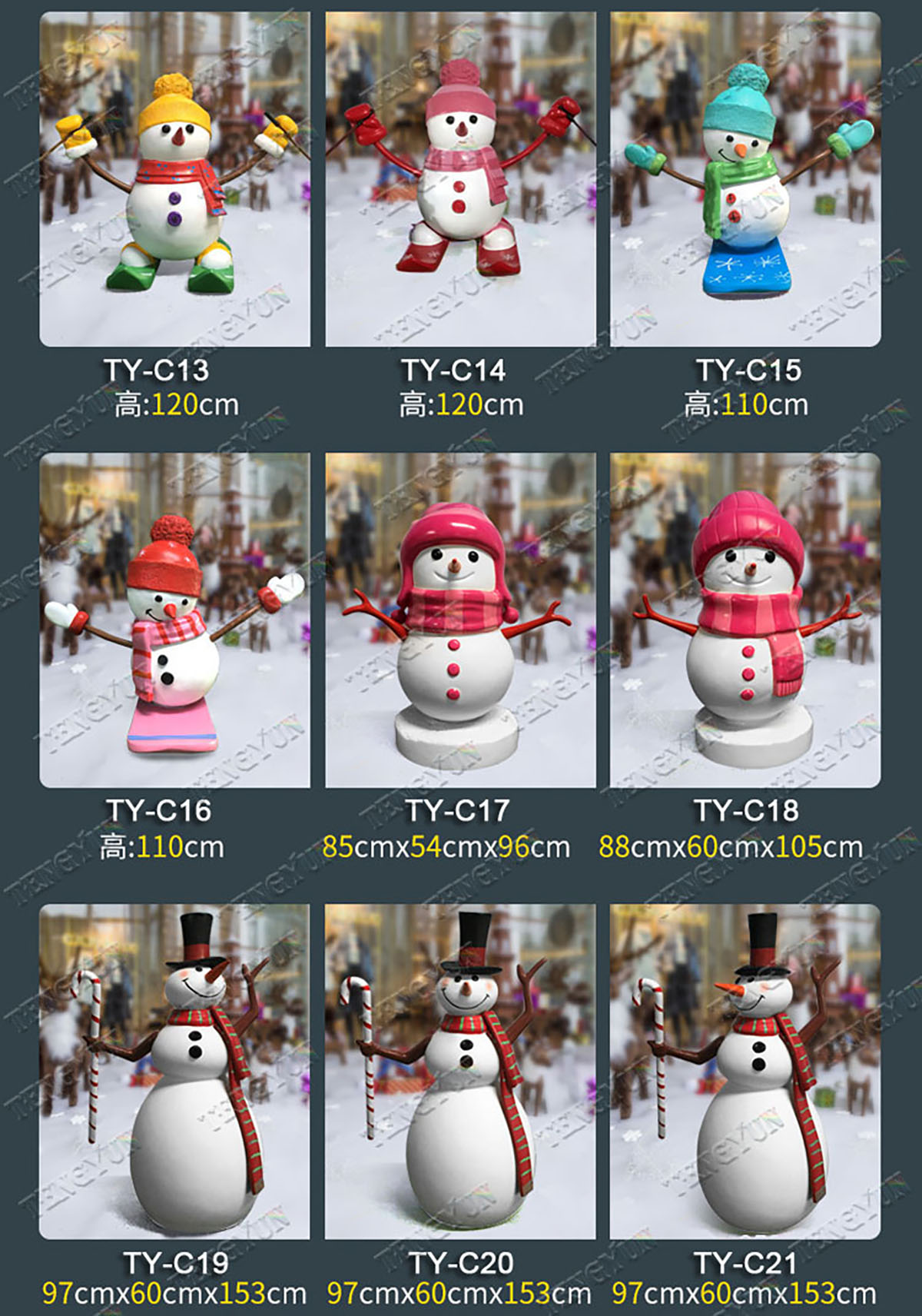 Christmas statues 2 1