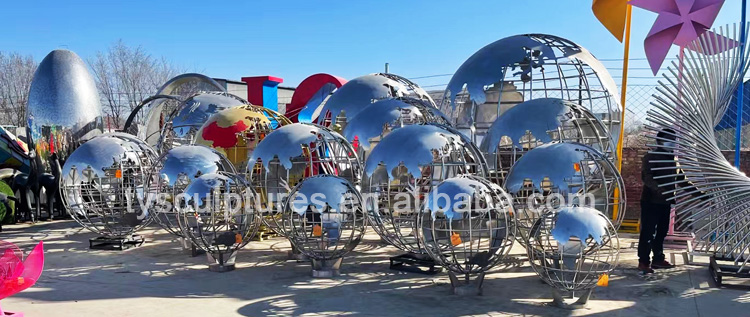 stainless steel globe (2)