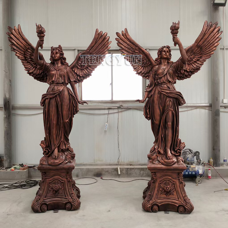 fiberglass angel with pair