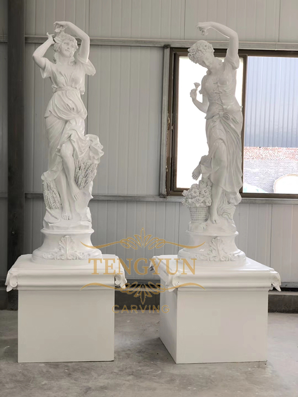 Resin four season sculptures (5)