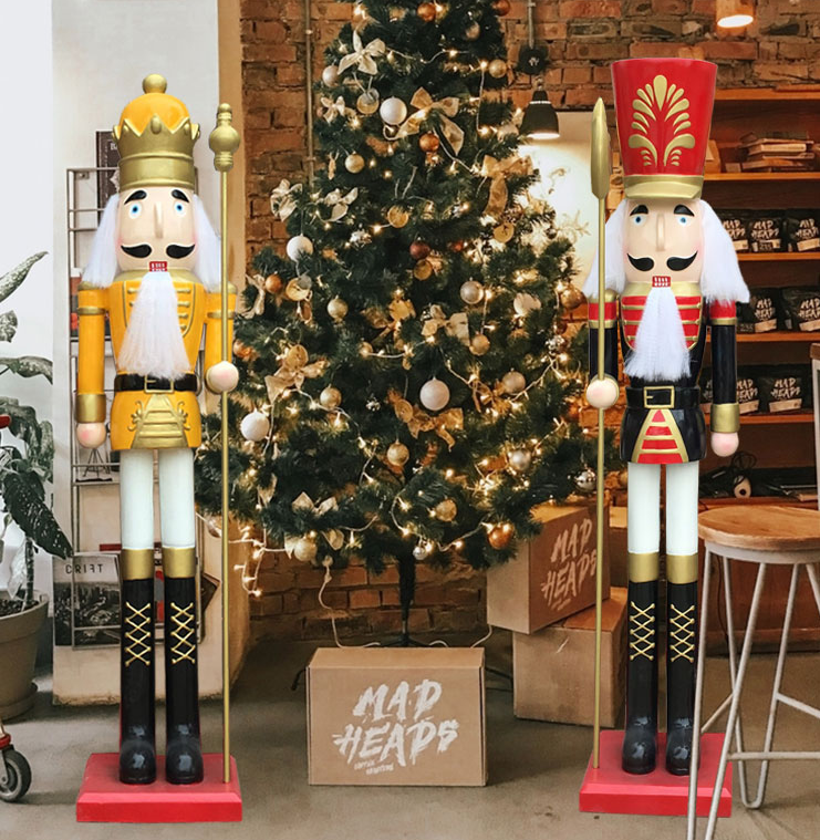 Life size fiberglass Nutcracker statues (1)