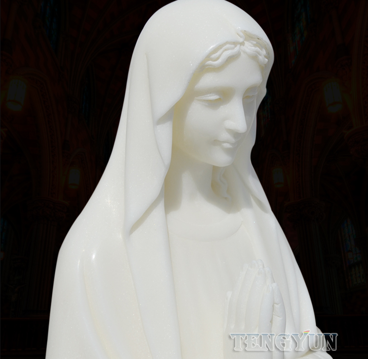 small virgin mary statue (3)