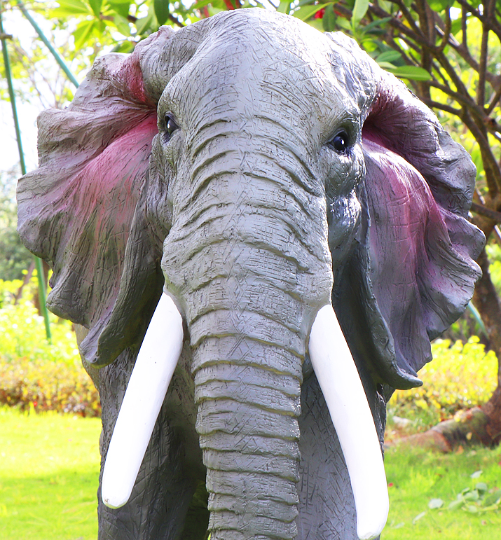 Tengyun fibreglass elephant sculptures (3)