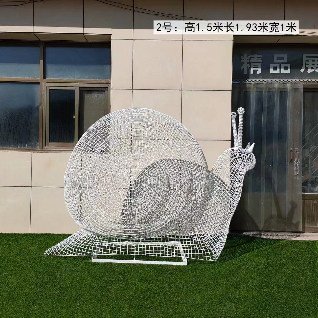 stainless steel sculptures (3)