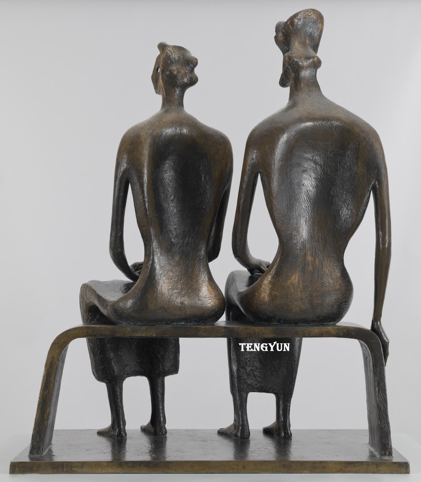 King and Queen 1952-3, cast 1957 Henry Moore OM, CH 1898-1986 Presented by the Friends of the Tate Gallery with funds provided by Associated Rediffusion Ltd 1959 http://www.tate.org.uk/art/work/T00228