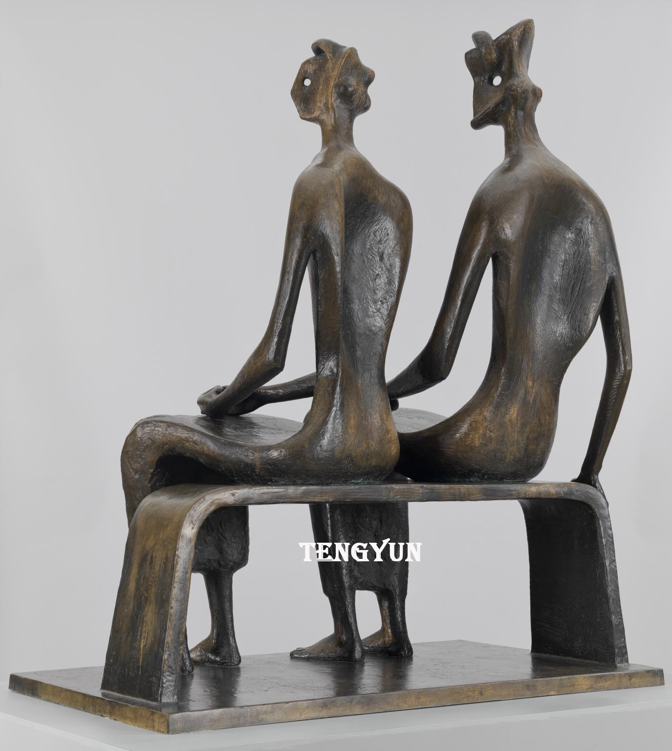 King and Queen 1952-3, cast 1957 Henry Moore OM, CH 1898-1986 Presented by the Friends of the Tate Gallery with funds provided by Associated Rediffusion Ltd 1959 http://www.tate.org.uk/art/work/T00228