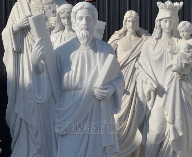 detailes of marble statue