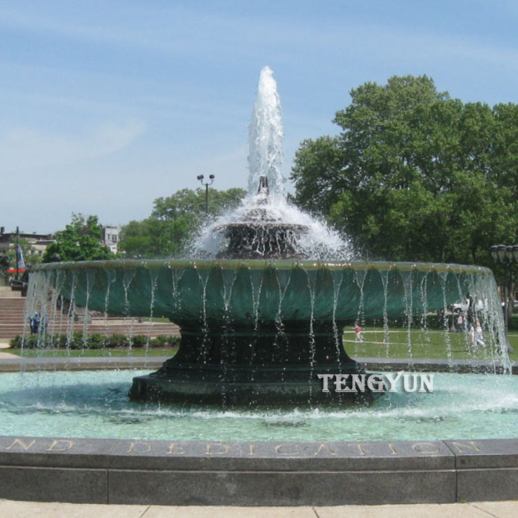 Water Fountains Installed In Squares (6)
