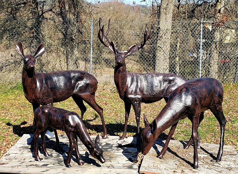 deer family statues (1)