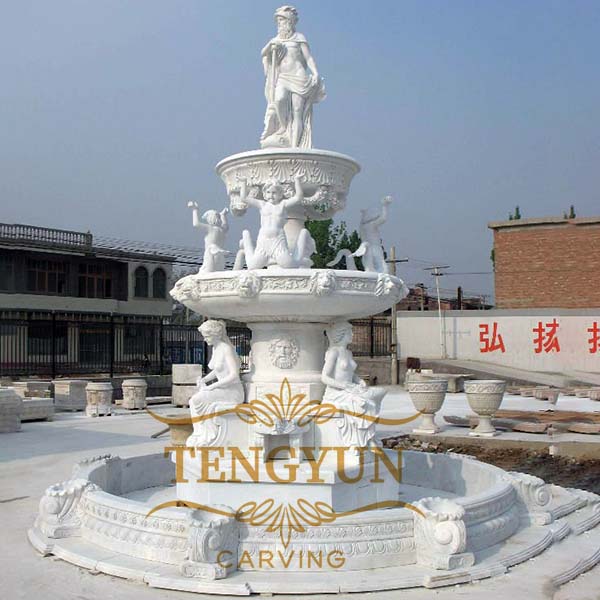 marble lady fountain