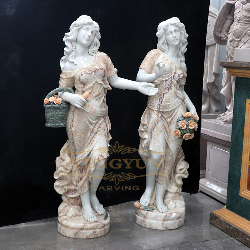 marble female small statues (1)