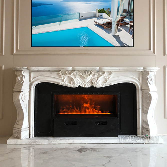 How To Clean Marble Fireplace?