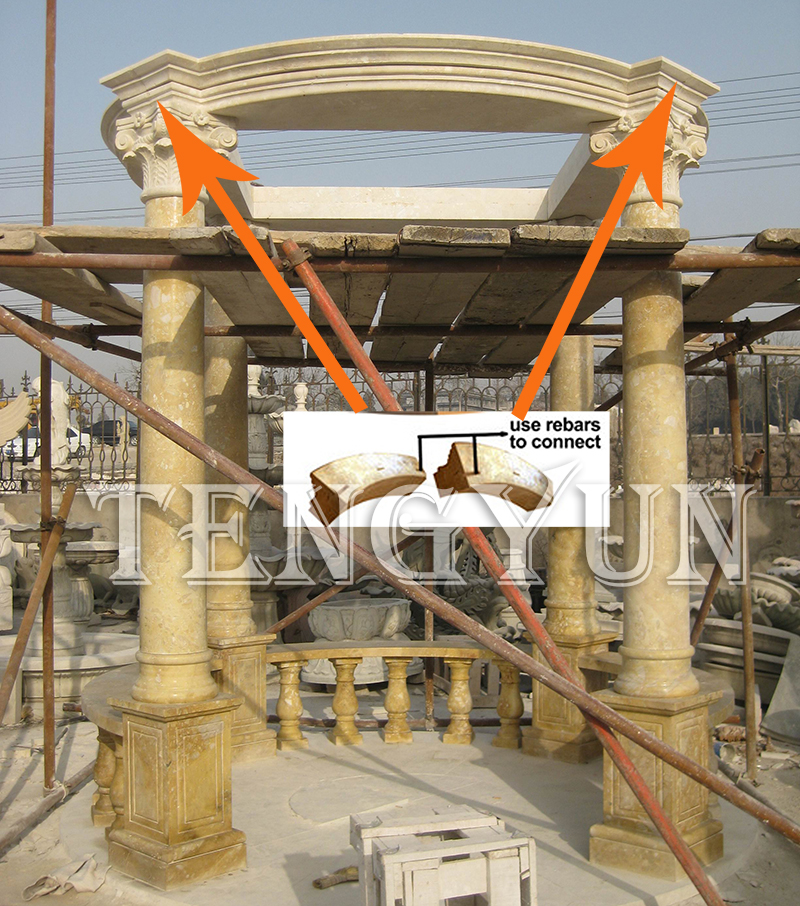 How To Install Marble Gazebo?
