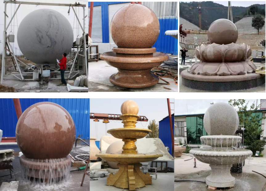 How To Install Stone Rotating Sphere Water Fountain