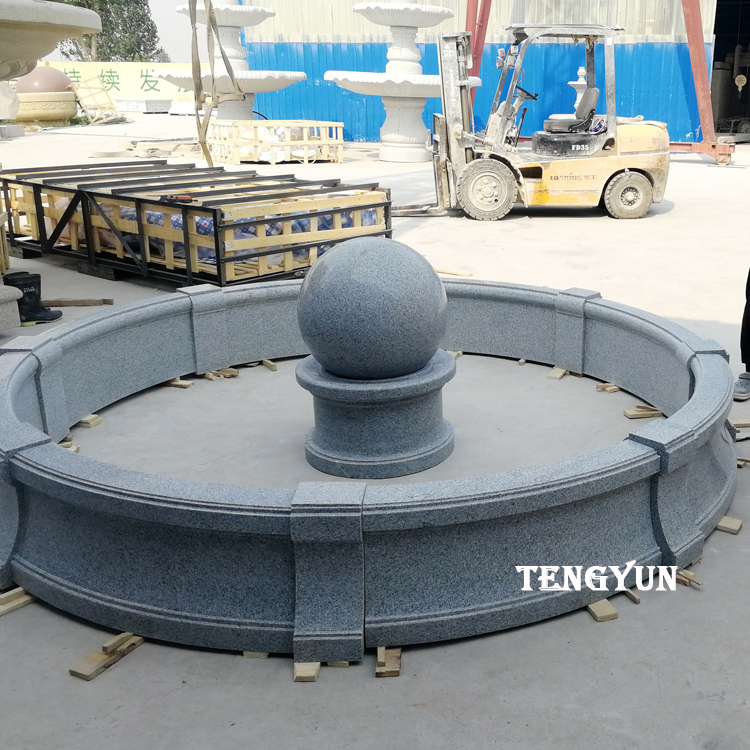 How To Install Stone Rotating Sphere Water Fountain