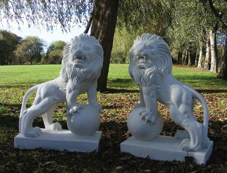 Introduction To Marble lion Statues