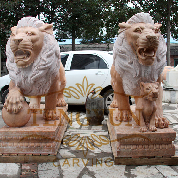 Introduction To Marble lion Statues