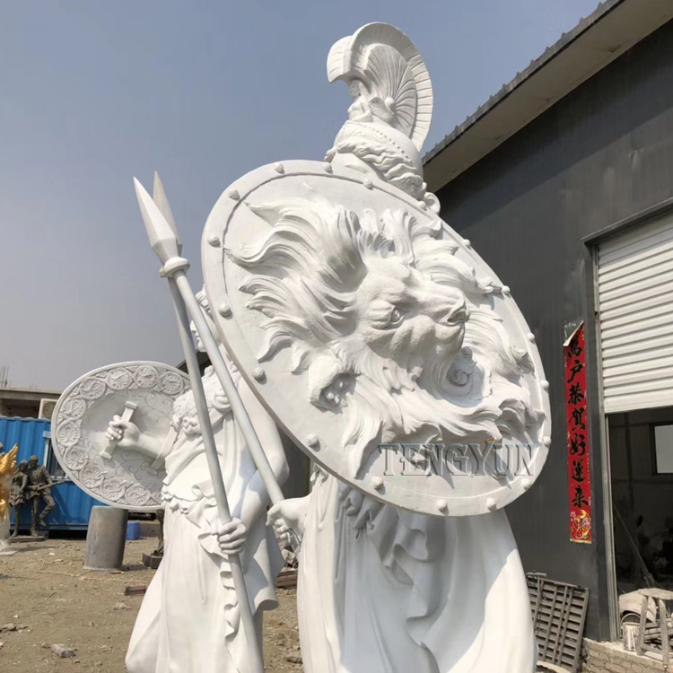 Large Size Ancient Greek Statue Fiberglass Athena Statue (4)