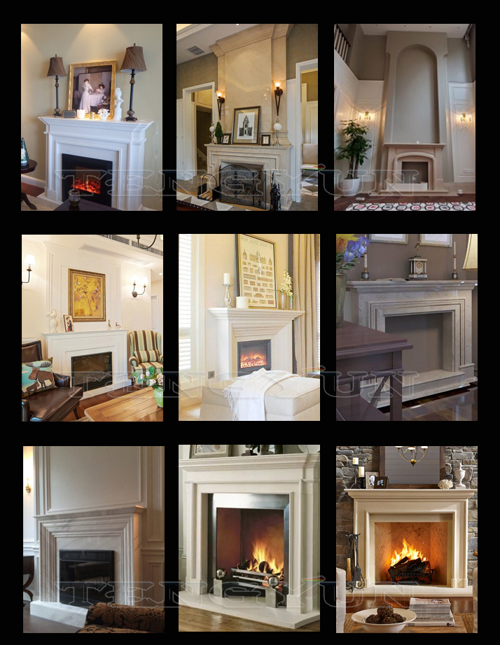 stone fire surrounds