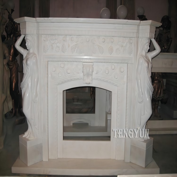 https://www.firststatue.com/home-decorative-marble-fireplace-mantel-with-female-statuesh-product/
