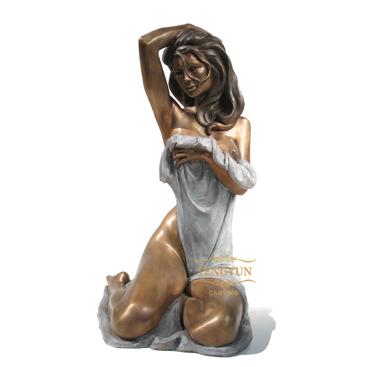 bronze nude woman sculpture (1)
