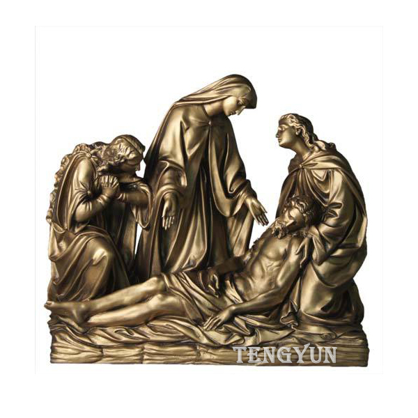 religious statues 14 stations of the cross sculpture for sale (2)