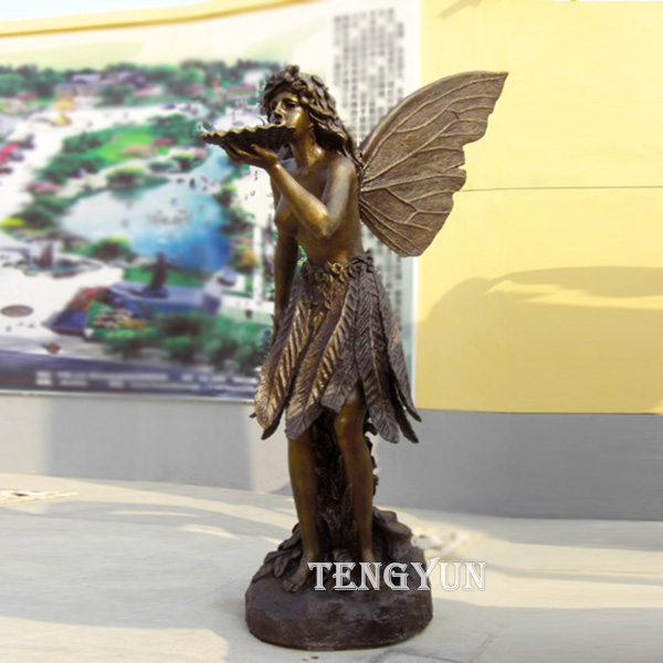 bronze fairy statues for garden (2)