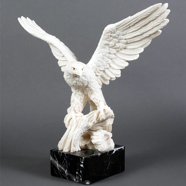 stone eagle sculpture