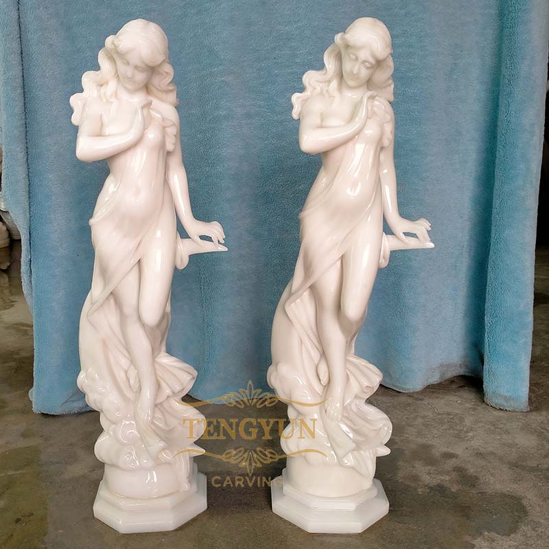 marble moon god female statue (2)