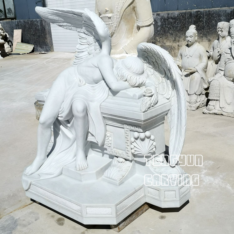 https://www.firststatue.com/marble-weeping-angel-statue-for-cemetery-decoration-product/