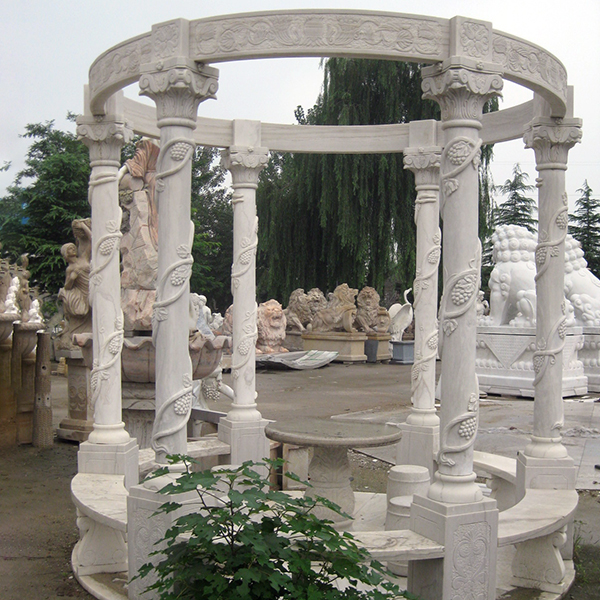 garden stone gazebo