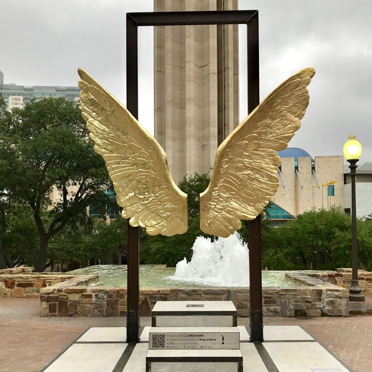 Metropolis creates a welcoming environment for sculptures by local artists