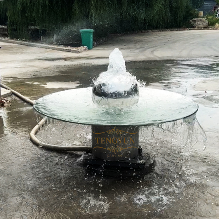 https://www.firststatue.com/outdoor-garden-decor-metal-sphere-stainless-steel-ball-water-fountain-product/